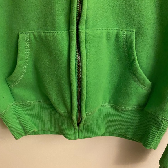 Green Urban Behaviour Zip Up Hoodie - Picture 2 of 7